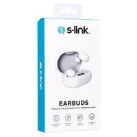 S-Link SL-TWS05 Beyaz Mobil Telefon Uyumlu Bluetooth TWS Mikrofonlu Kulaklık